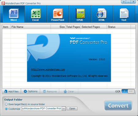 Portable Wondershare PDF Converter Pro v2.6.0.9