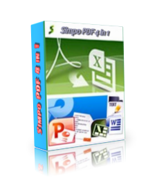 Simpo PDF Software 4 In 1