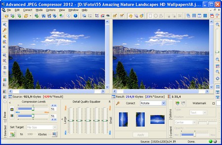 Advanced JPEG Compressor 2012.9.3.100