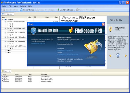 FileRescue Pro v.4.5.111 (x32x64ENGRUS) 