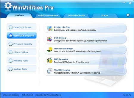 WinUtilities Professional Edition 10.42