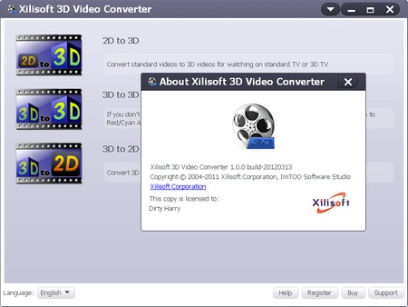  Xilisoft 3D Video Converter 1.0.0.20120313