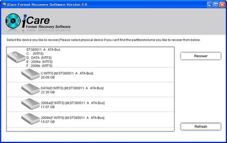 iCare Data Recovery Software 4.5