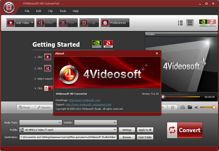 4Videosoft HD Converter 5.0.28