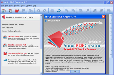 Sonic PDF Creator 3.0.5.0